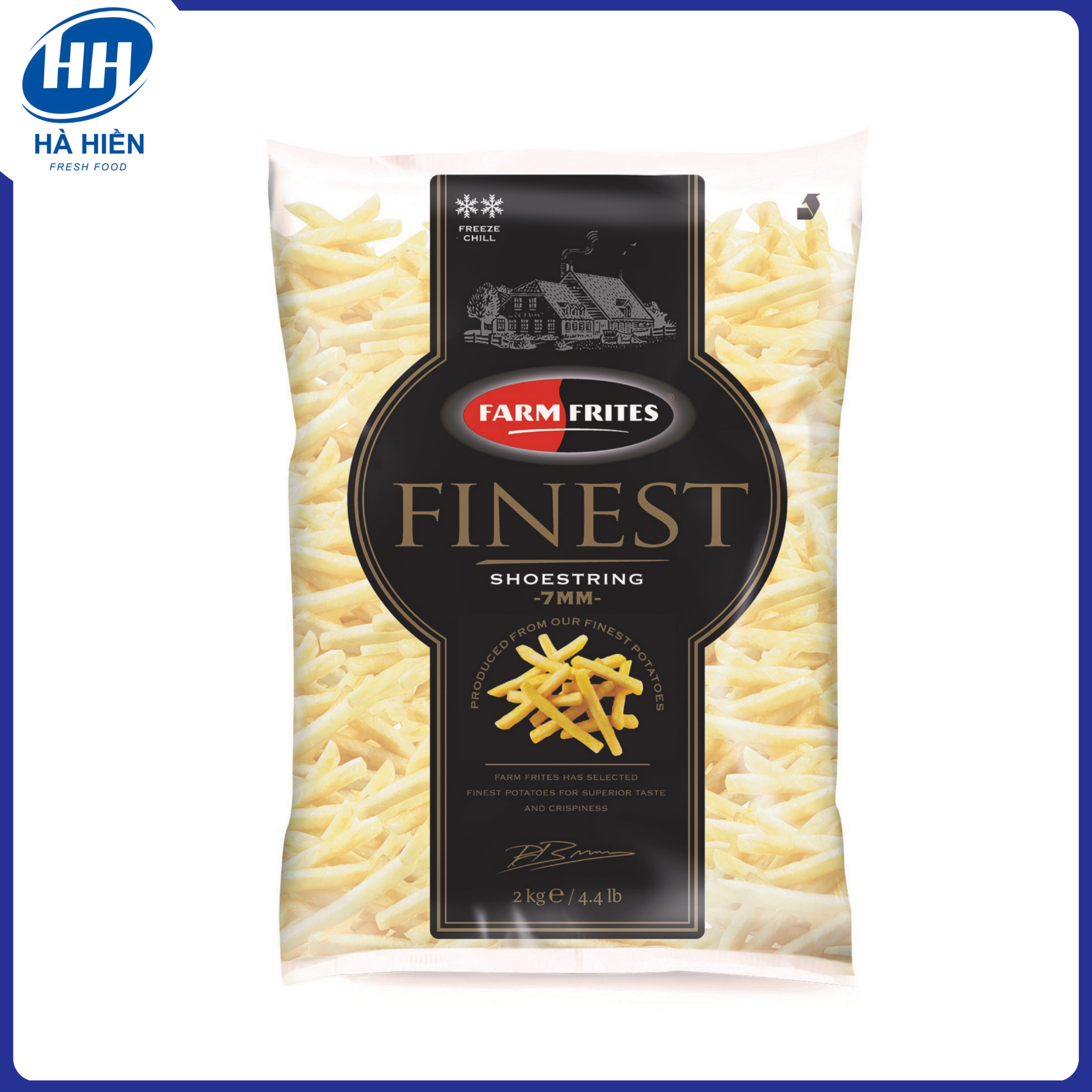  KHOAI TÂY ĐEN FINEST LỚN 7MM 2KG 