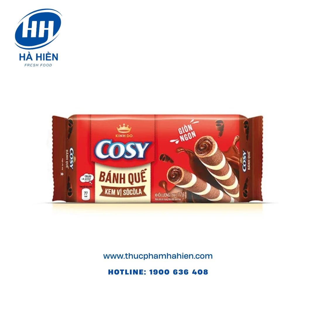  BÁNH QUẾ COSY VỊ KEM SOCOLA117.6G 