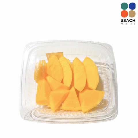  [RTE] Dưa Lưới Ruột Cam Cắt Sẵn 