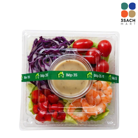  [RTE] Salad Tôm Nhiệt Đới Sốt Mè 