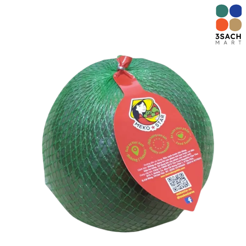  Bưởi Da Xanh Lão Túi Lưới Mekostar (Trái 800g-1kg) 