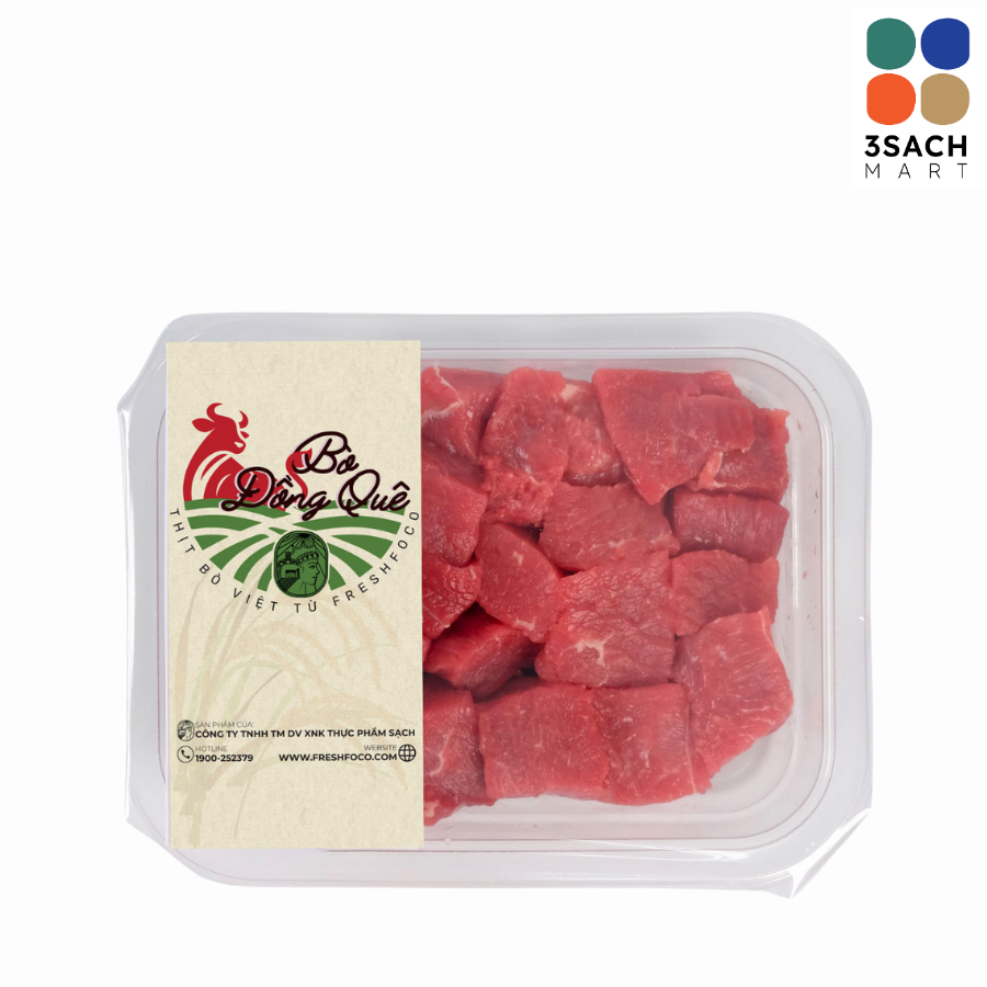  Bò Lúc Lắc VN Freshfoco (Khay 200g) 