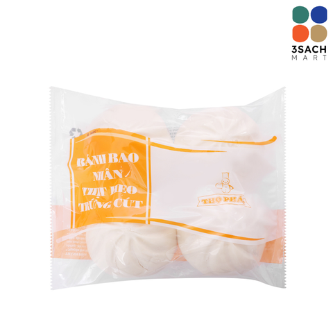  Bánh Bao Nhân Thịt Trứng Cút Thọ Phát (Gói 4 Cái) 