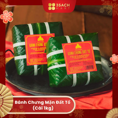  Bánh Chưng Mặn Đất Tổ (Cái 1kg) 