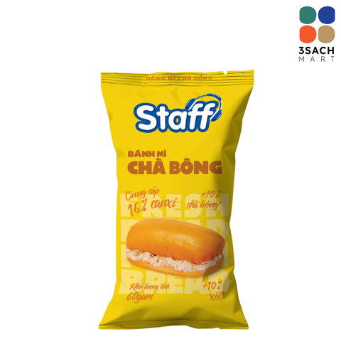  Bánh Mì Chà Bông Staff (Gói 60g) 