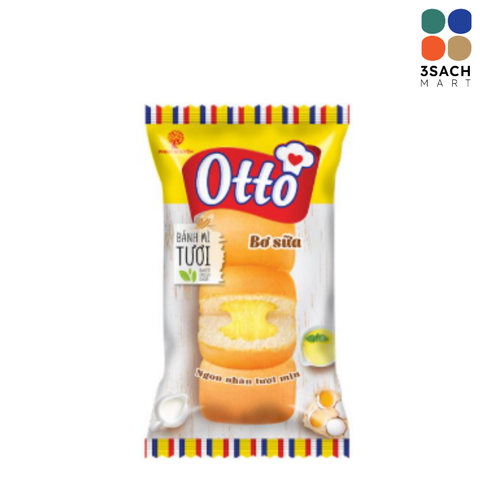  Bánh Mì Kem Bơ Sữa Otto (Gói 90g) 