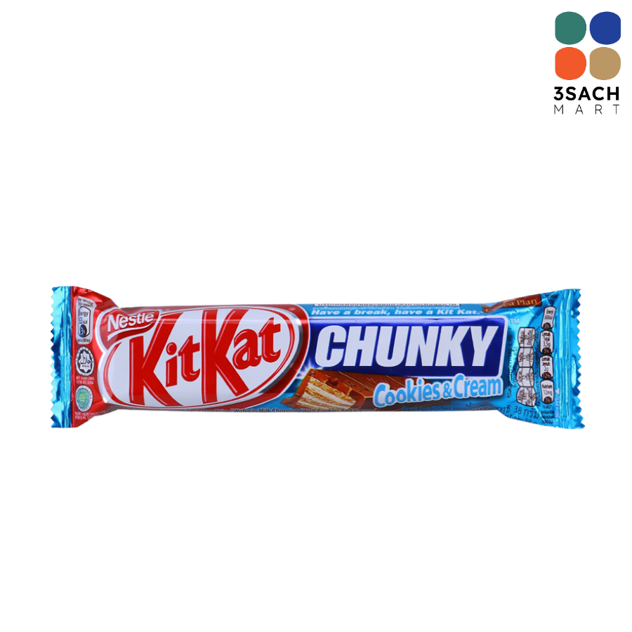  Bánh Quy Kem Kitkat Chunky (Thanh 38g) 