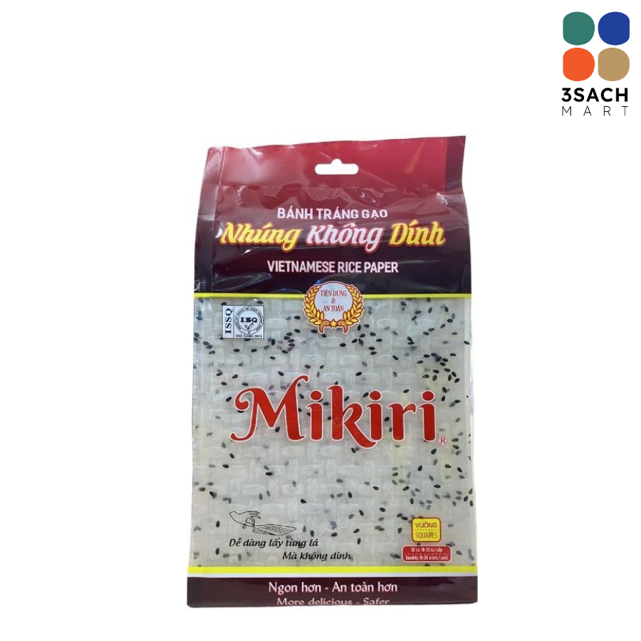  Bánh Tráng Gạo Nhúng Không Dính Mikiri (Túi 200g) 
