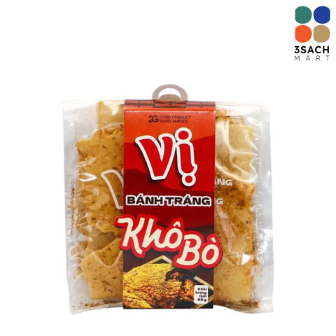  Bánh Tráng Khô Bò Vị (Gói 55g) 