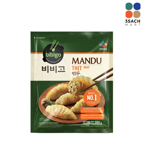  Bánh Xếp Kiểu Hàn Quốc Nhân Thịt (Gói 350g) 