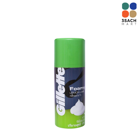  Bọt Cạo Râu Gillette Hương Chanh (Chai 175g) 