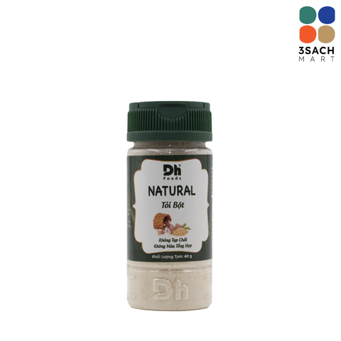  Bột Tỏi Natural DH Foods (Hộp 60g) 
