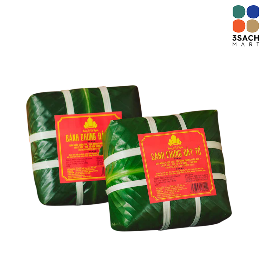  Bánh Chưng Mặn Đất Tổ (Cái 1kg) 