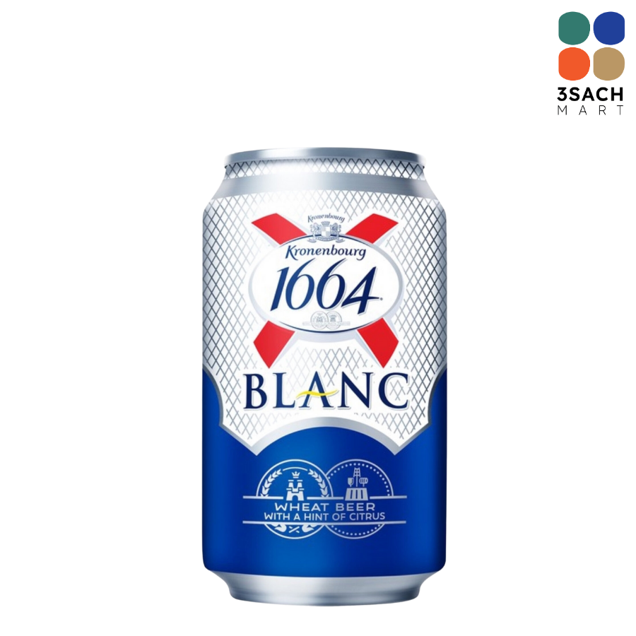  Bia Blanc 1664 5% (Lon 330ml) 