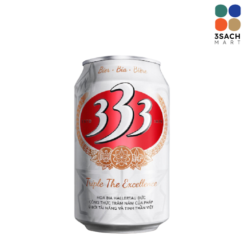  Bia Sài Gòn 333 5.3% (Lon 330ml) 
