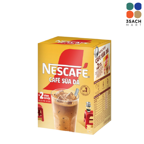  Cà Phê Nescafe Sữa Đá (Hộp 10x24g) 