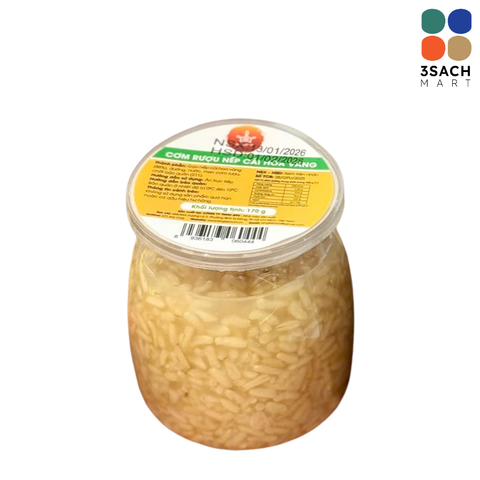  Cơm Rượu Nếp Cái Hoa Vàng King's (Hũ 50g) 
