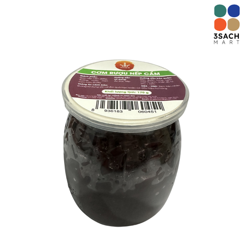  Cơm Rượu Nếp Cẩm King's (Hũ 170g) 