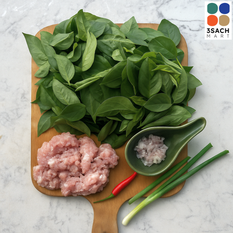  [RTC] Canh Rau Ngót Thịt Bằm (Khay 330g) 