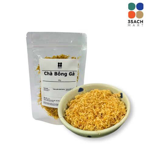  Chà Bông Gà 3Sach Kitchen (Gói 50g) 