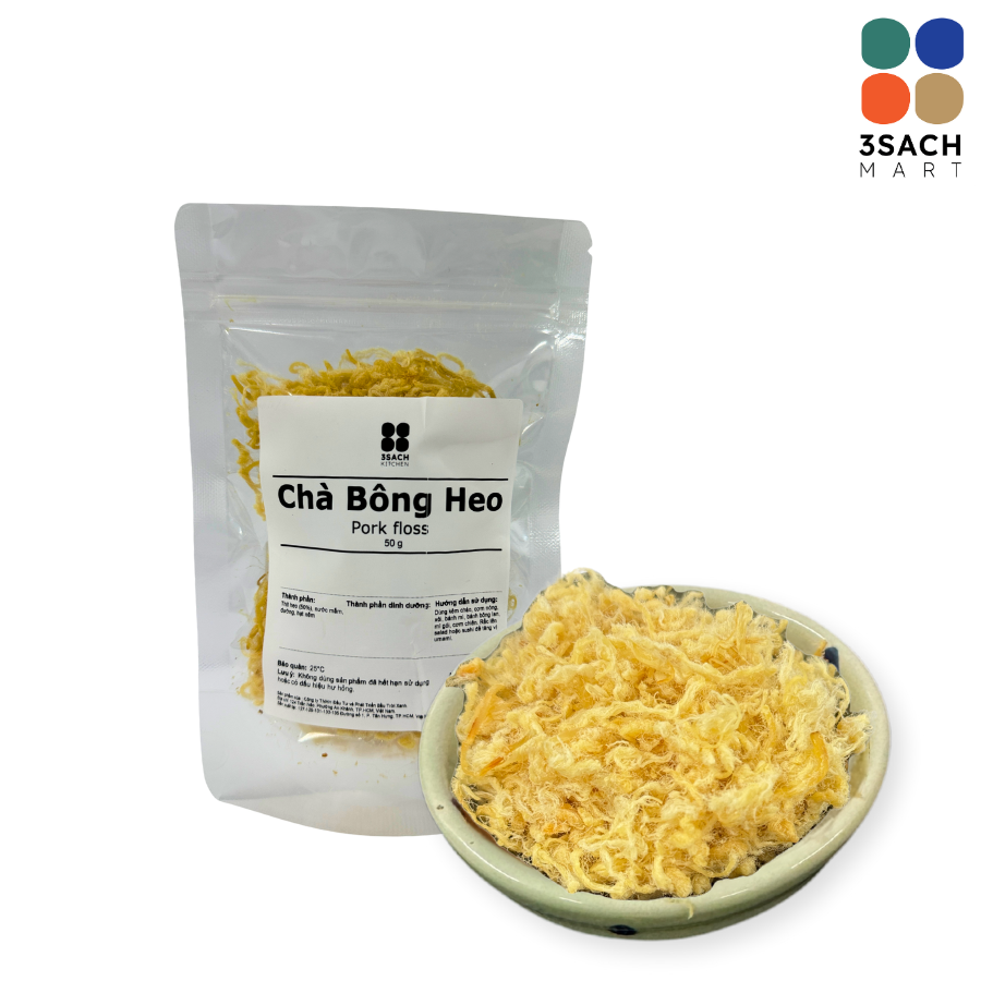  Chà Bông Heo 3Sach Kitchen (Túi 50g) 