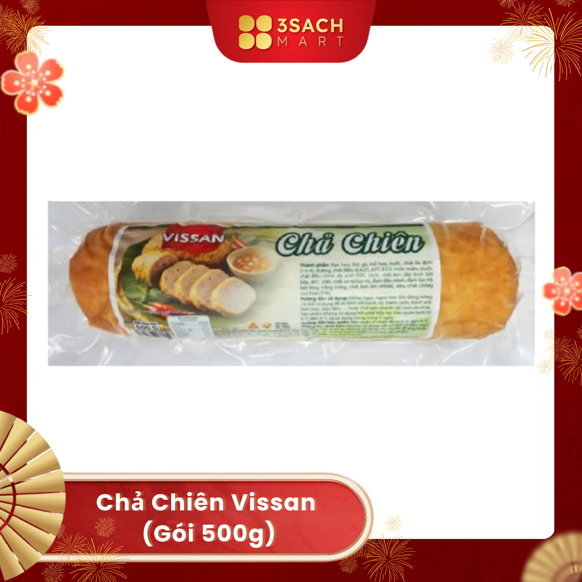  Chả Chiên Vissan (Gói 500g) 
