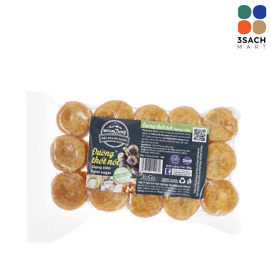  Đường Thốt Nốt Viên (Gói 500g) 