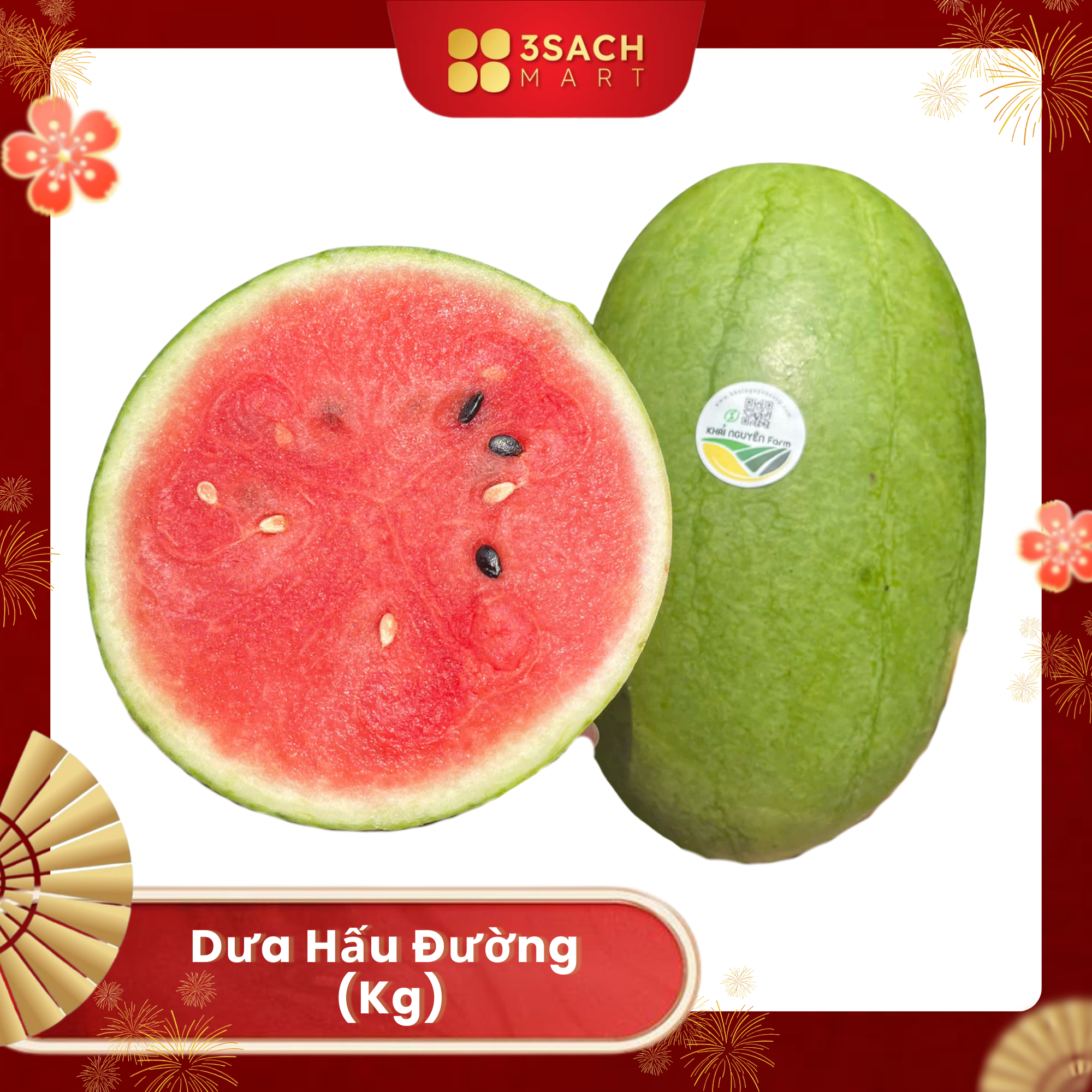  Dưa Hấu Đường (3.5Kg) 