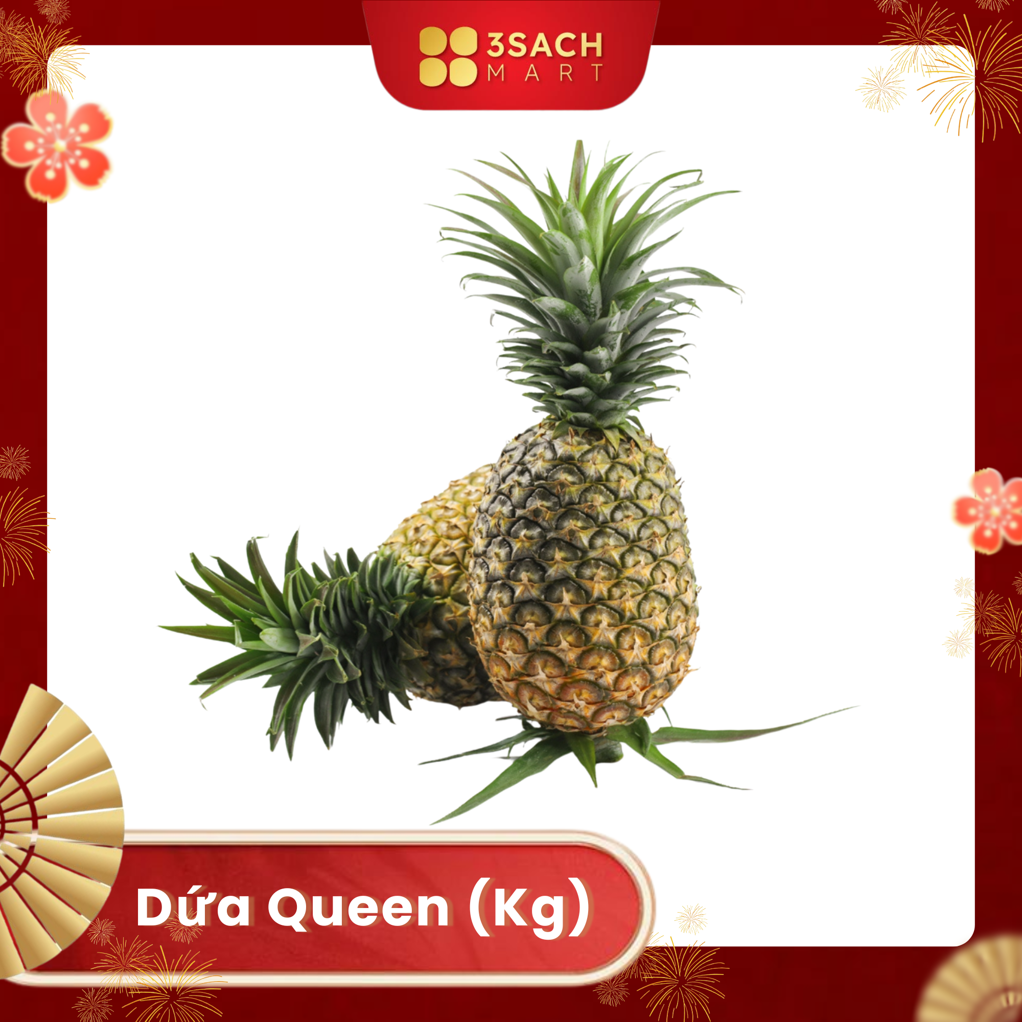  [ĐẶT TRƯỚC] Dứa Queen (1,2Kg) 