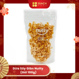  Dừa Sấy Giòn Nutty (Gói 100g) 