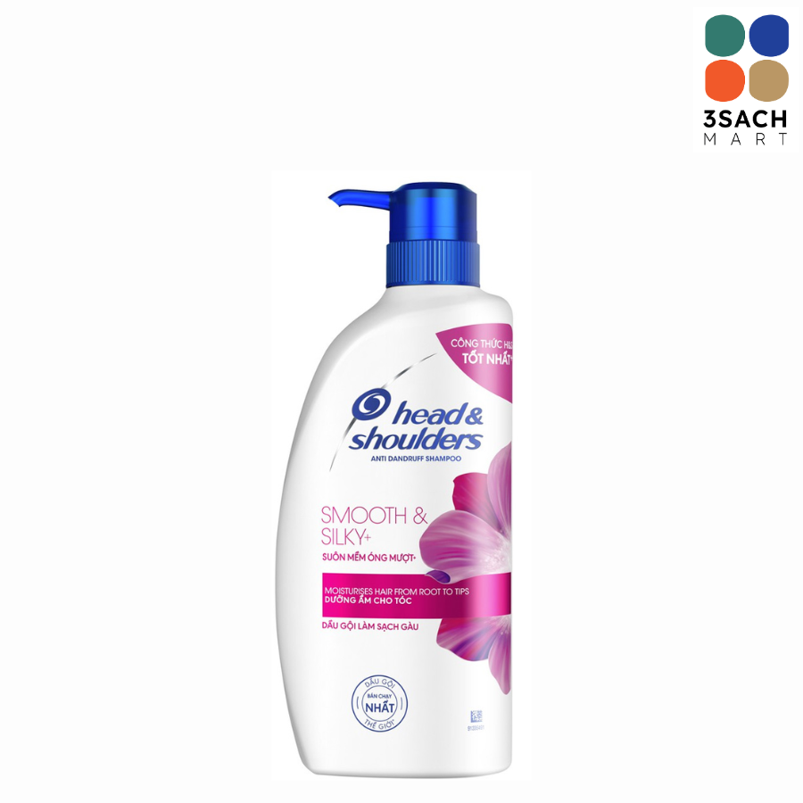  Dầu Gội Head & Shoulders Suôn Mềm Óng Mượt (Chai 625ml) 