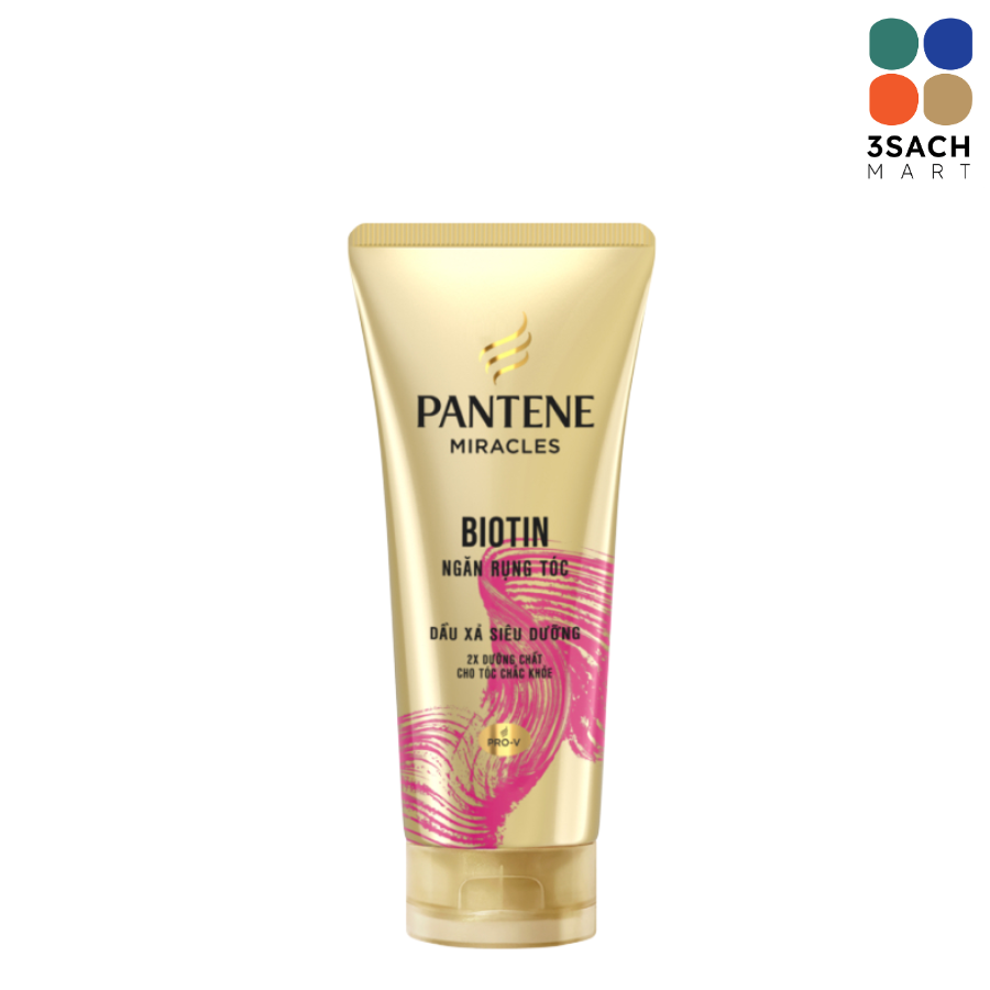  Dầu Xả Pantene 3 Minute Miracle Biotin (Chai 300ml) 