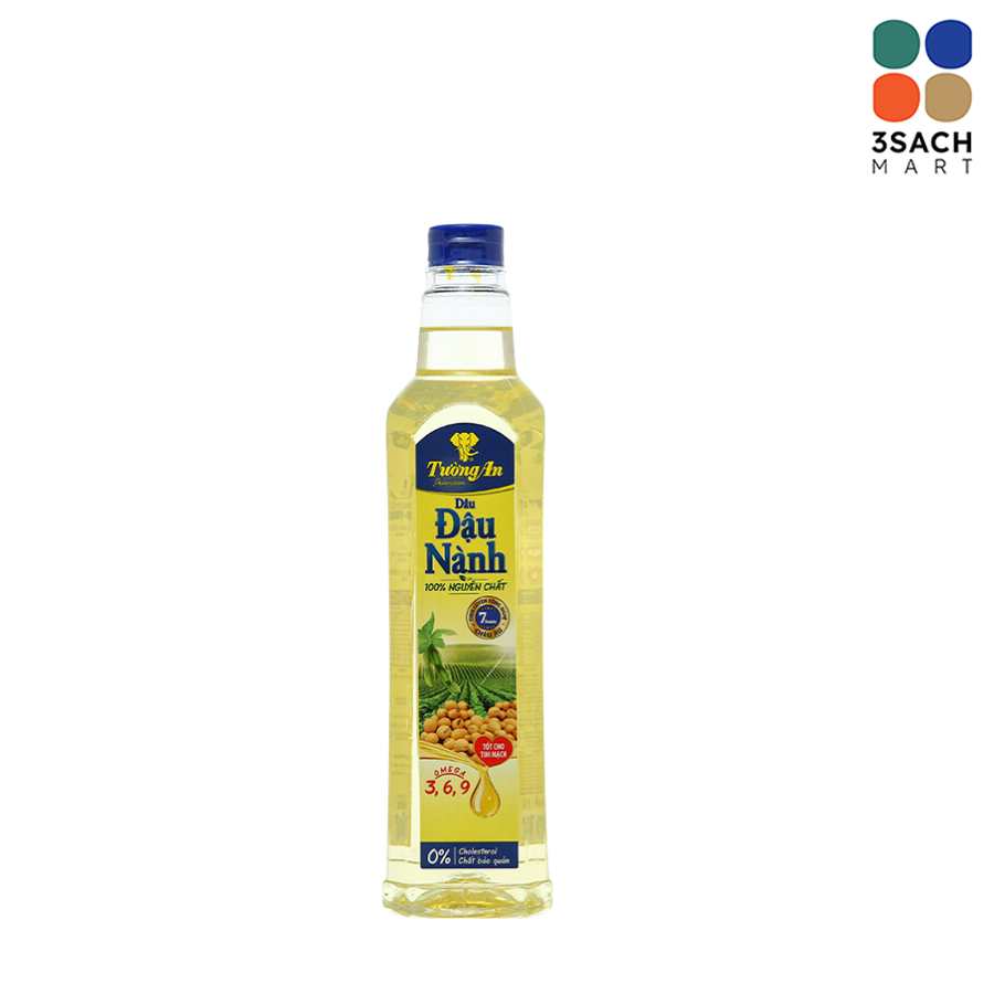  Dầu Ăn Đậu Nành Tường An (Chai 1L) 