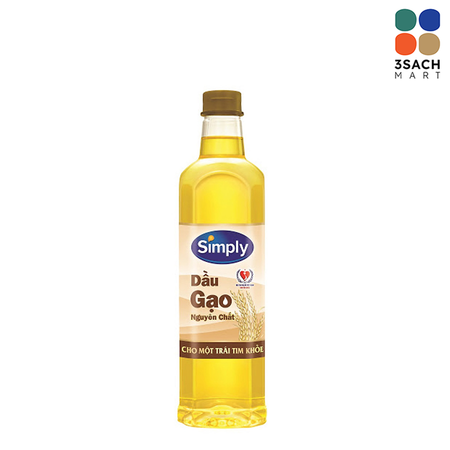  Dầu Gạo Simply (Chai 1L) 