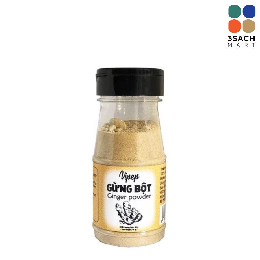  Gừng Bột Vipep (Hũ 40g) 