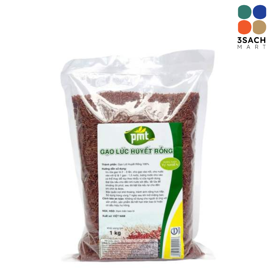  Gạo Huyết Rồng PMT (Gói 1kg) 