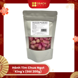  Hành Tím Chua Ngọt King's (Gói 200g) 
