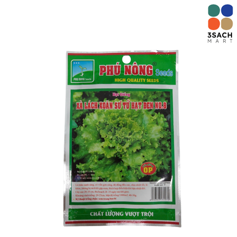  Hạt Giống Xà Lách Xoăn Phú Nông (Gói 5g) 