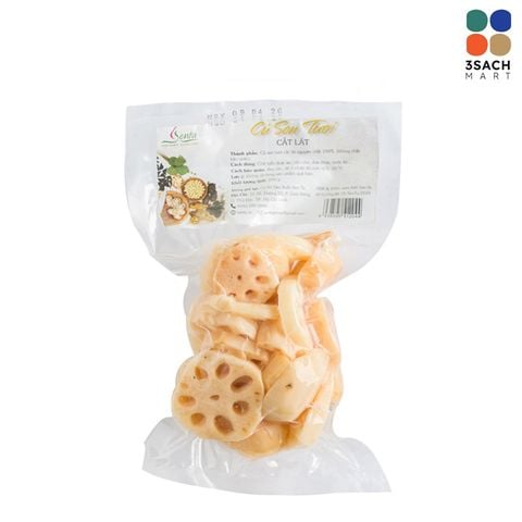  Củ Sen Tươi Cắt Lát Senta (Túi 250g) 