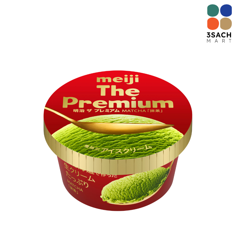  Kem Meji Matcha Premium (Hũ 200ml) 