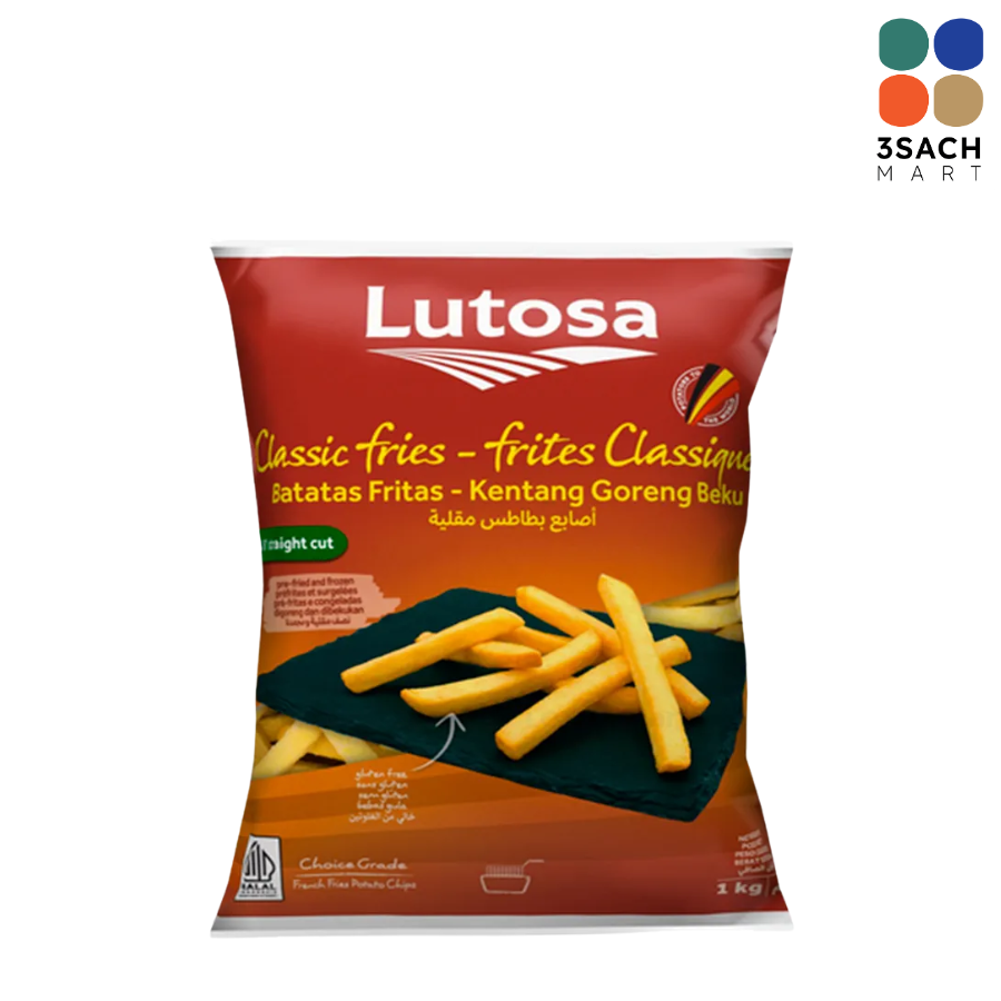  Khoai Tây ĐL Sợi Lớn Lutosa (Bao 1kg) 