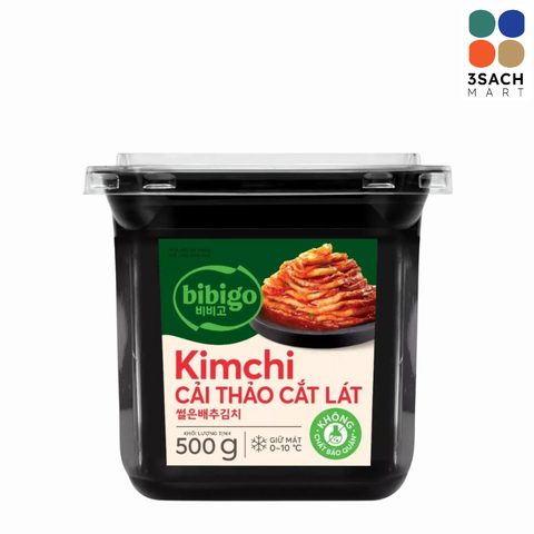  Kim Chi Cải Thảo Cắt Lát Bibigo (Hộp 500Gr) 