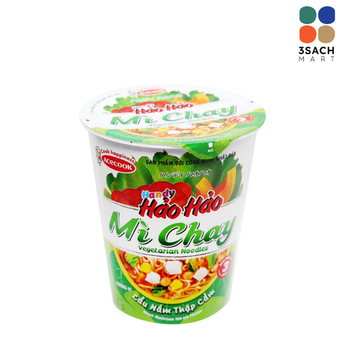  Mì Chay Hảo Hảo Lẩu Nấm Thập Cẩm Acecook (Ly 66g) 