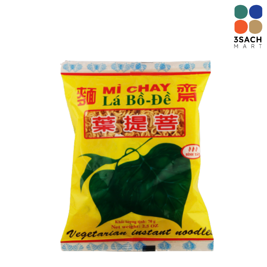  Mì Chay Lá Bồ Đề Bình Tây (Gói 70g) 