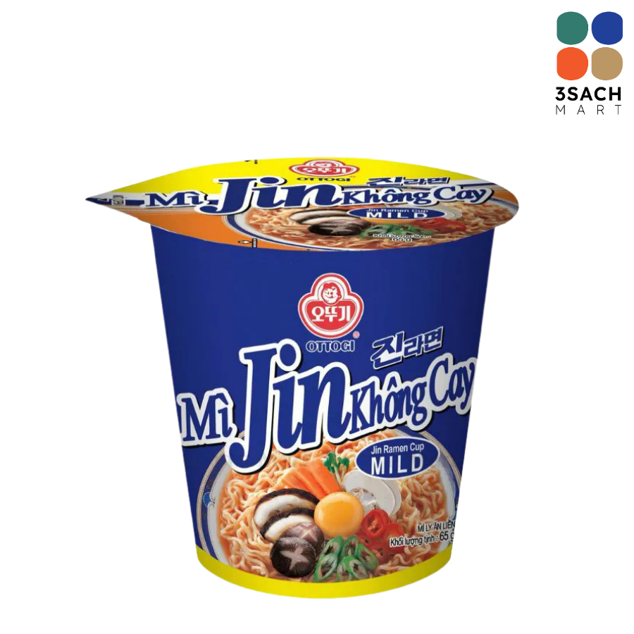  Mì Jin Không Cay Ottogi (Ly 65g) 