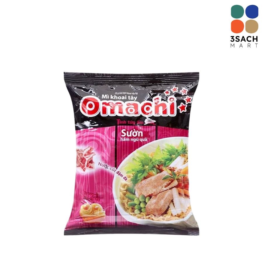  Mì Omachi Sườn Hầm Ngũ Quả (Gói 80g) 