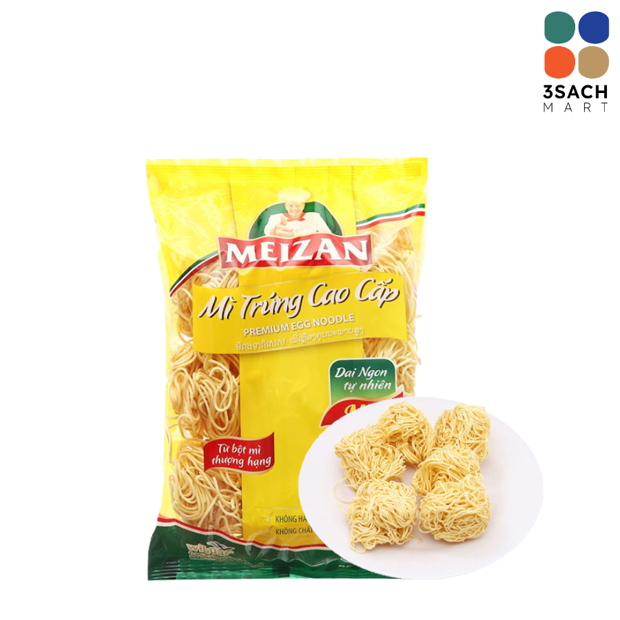  Mì Trứng Cao Cấp Meizan (Gói 250g) 