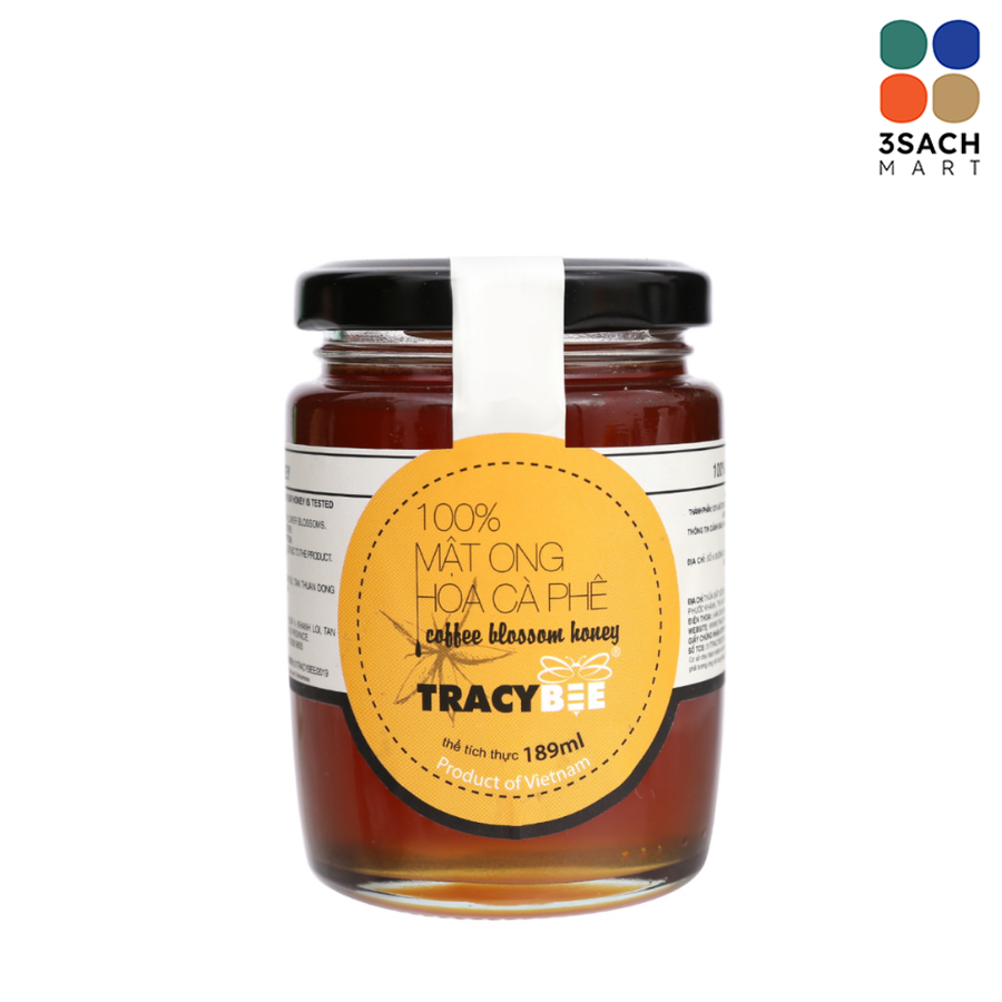  Mật Ong Hoa Cà Phê Tracybee (Lọ 189ml/220g) 