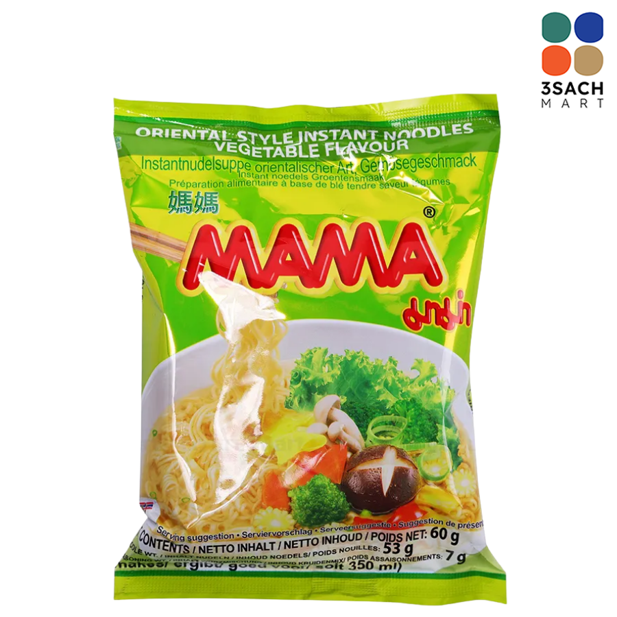  Mì Mama Chay Rau Củ (Gói 60g) 