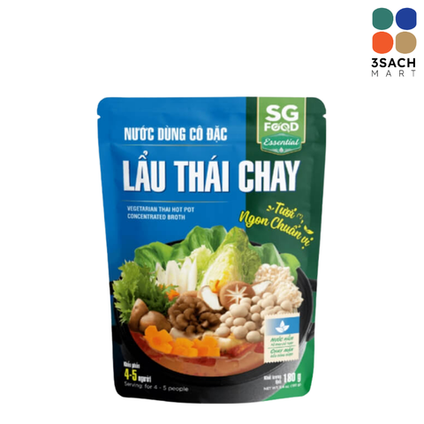  Nước Dùng Cô Đặc Vị Thái Chay SGF (Gói 180g) 
